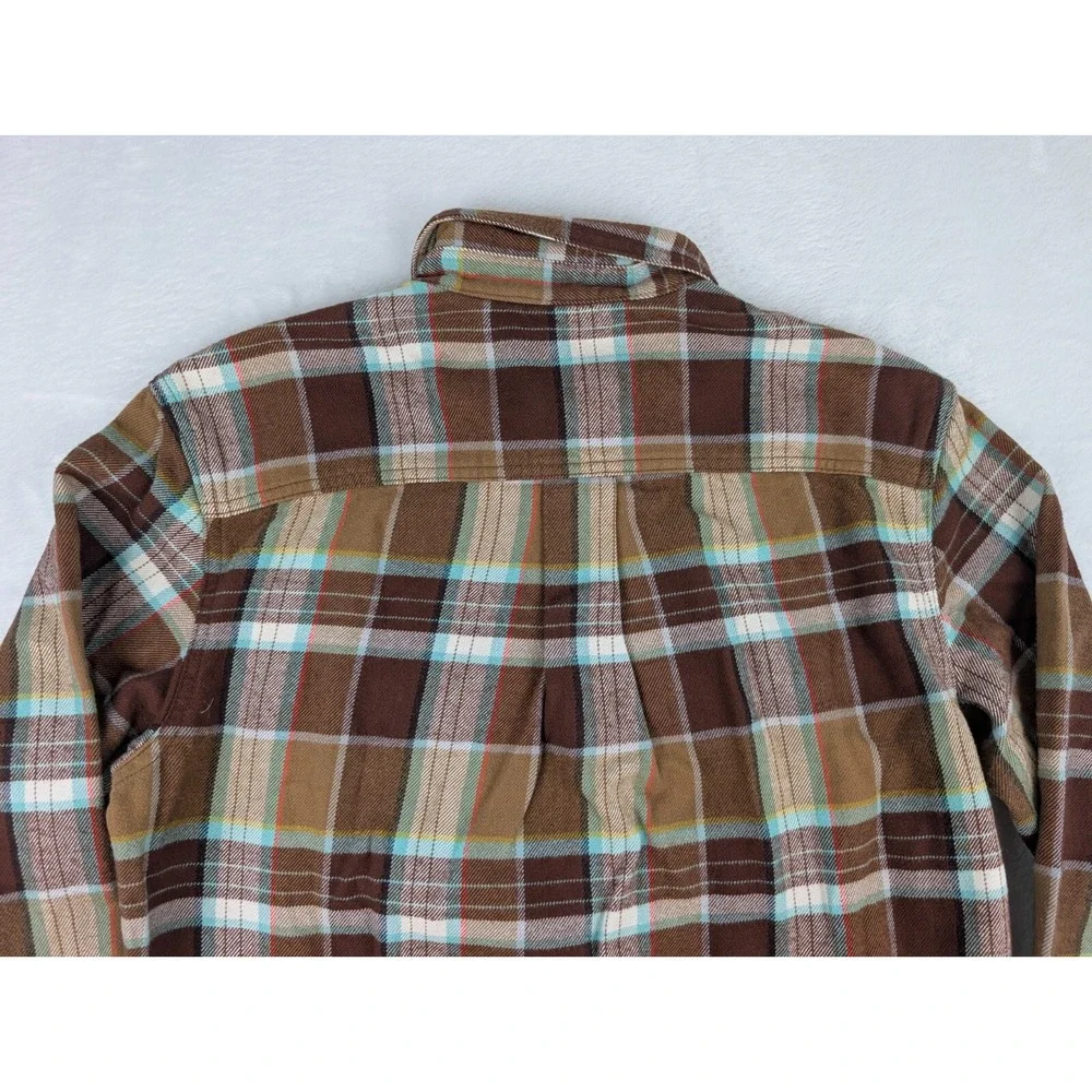 The North Face Arroyo Flannel Mens Small Brown Plaid NWT